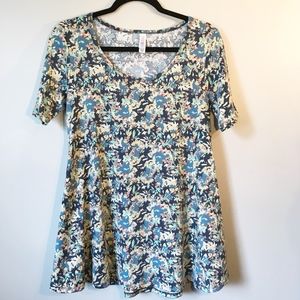LuLaRoe Perfect T- Floral Print Size XXS